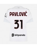 AC Milan Strahinja Pavlovic #31 Bortedrakt Dame 2026-27 Korte ermer